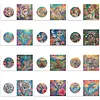 12pcs Flower Animals Diamond Art Greeting Cards DIY 12 Pack with Envelopes