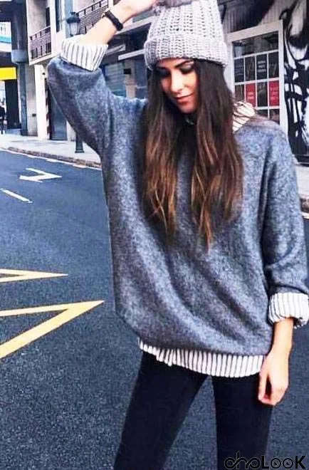 Oversized Cozy up Knit Sweater