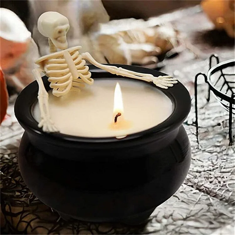 Halloween Early Sales Halloween  Skeleton Bath Candle Set