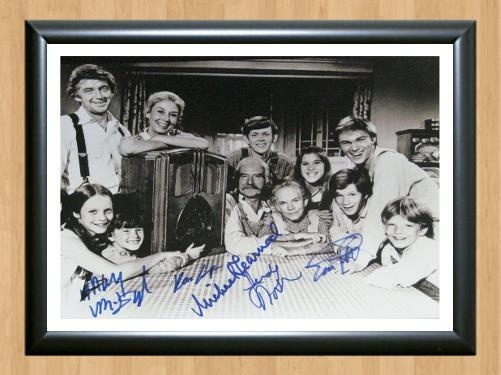 The Waltons Cast    Signed Autographed Photo Poster painting Poster Print Memorabilia A4 Size