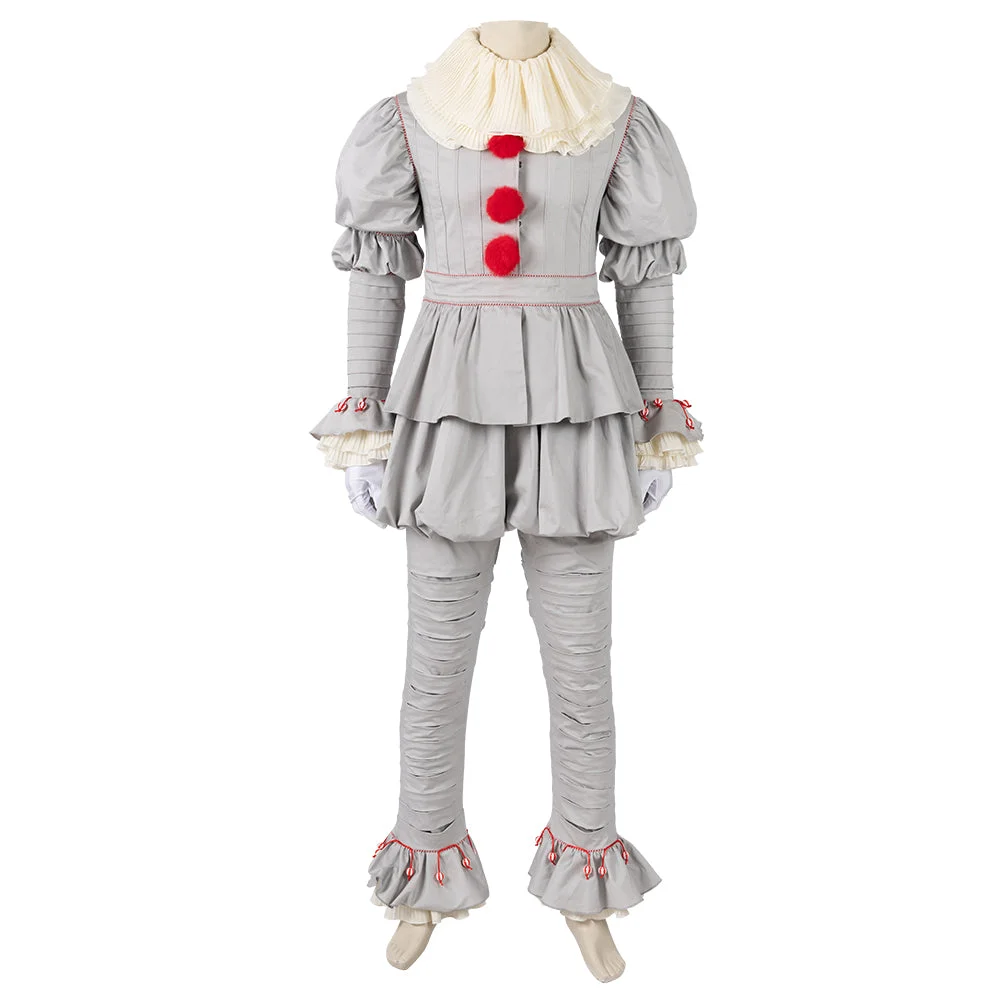 Pennywise Outfit IT Chapter 2 Halloween Cosplay Costume