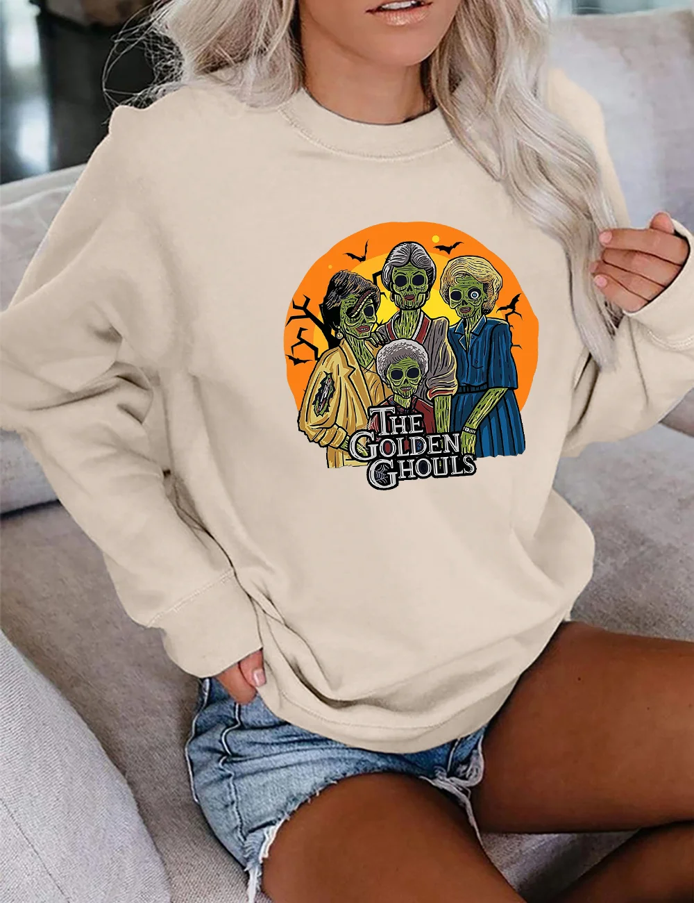 The Golden Ghouls Halloween Sweatshirt