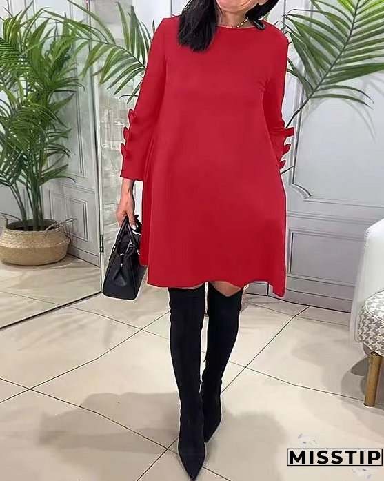 Casual and Effortless winter Dress