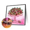 Diamond Painting-DIY Crystal Rhinestone Strawberry Chocolate