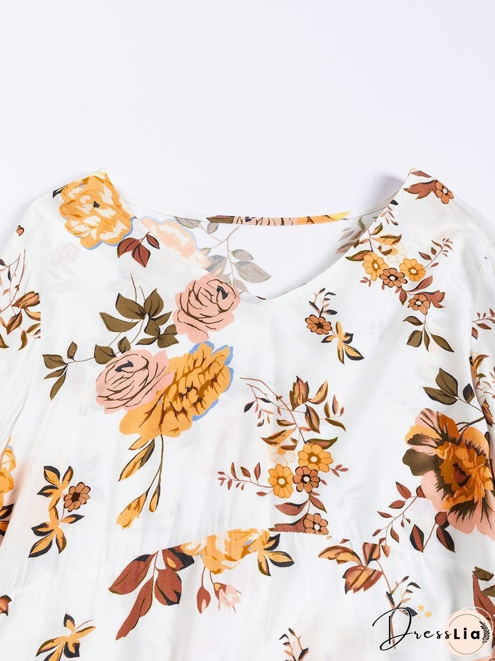 Elegant Floral Dress