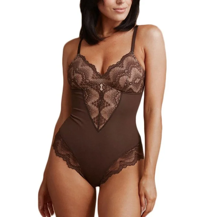 Rooxom Sexy Lace Tummy Control Bodysuit (Buy 2 Free shipping)