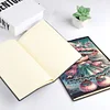 50 Pages A5 Special Shaped Elf Girl 5D DIY Mosaic Drill Notebook Craft Kit