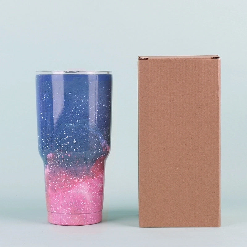 Casual Retro Cartoon Stainless Steel Water Bottles 1 Piece