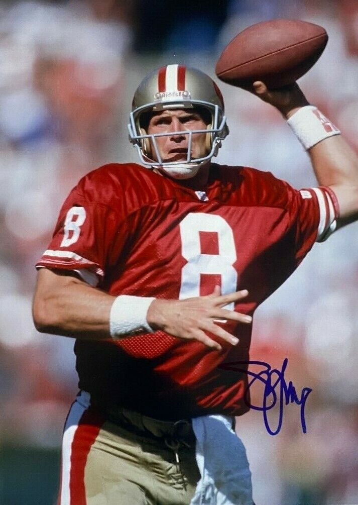 Steve Young signed autographed 11x14 Photo Poster painting San Francisco 49ers