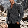 💥2025 New Arrivals!Men's V-neck Cardigan Casual Knit Jacket for Autumn and Winter