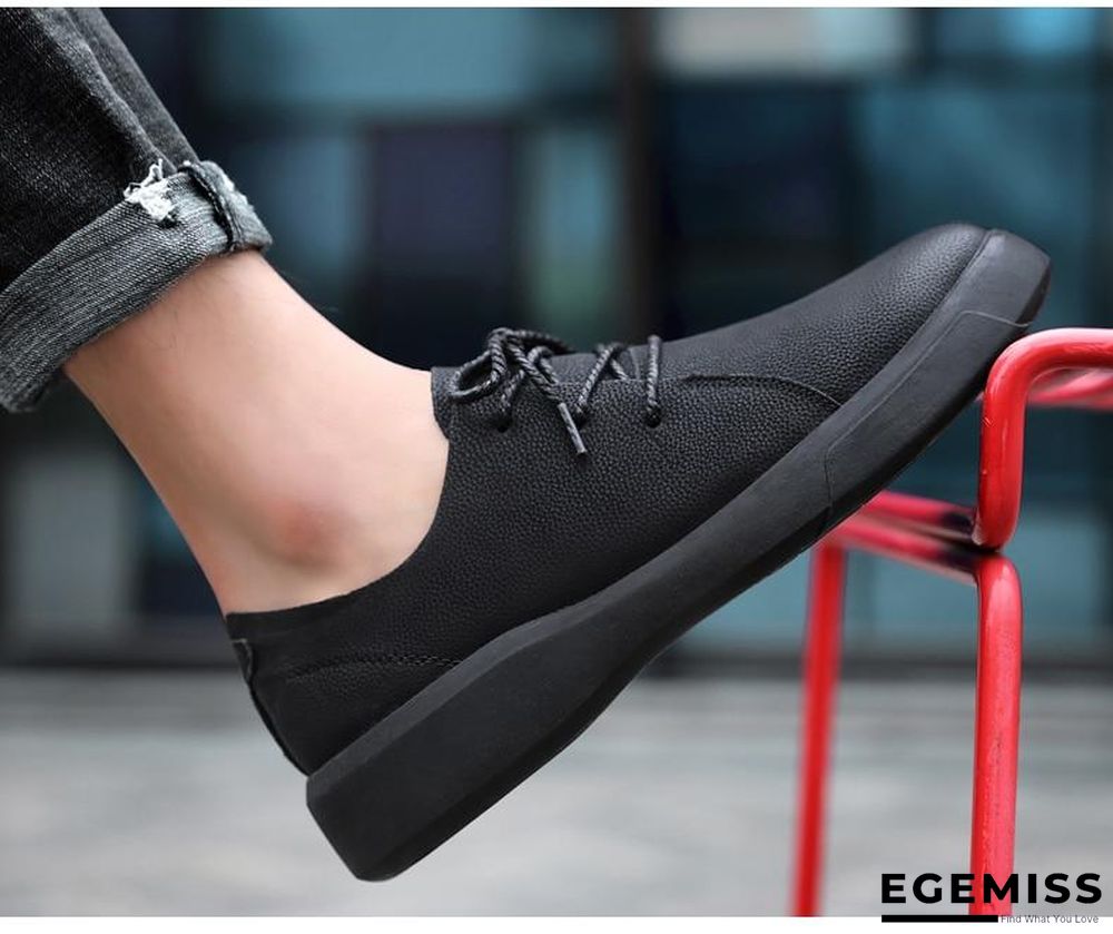 Casual Shoes Loafers Men Shoes Quality Handmade Leather Shoes Men Flats Moccasins Shoe | EGEMISS