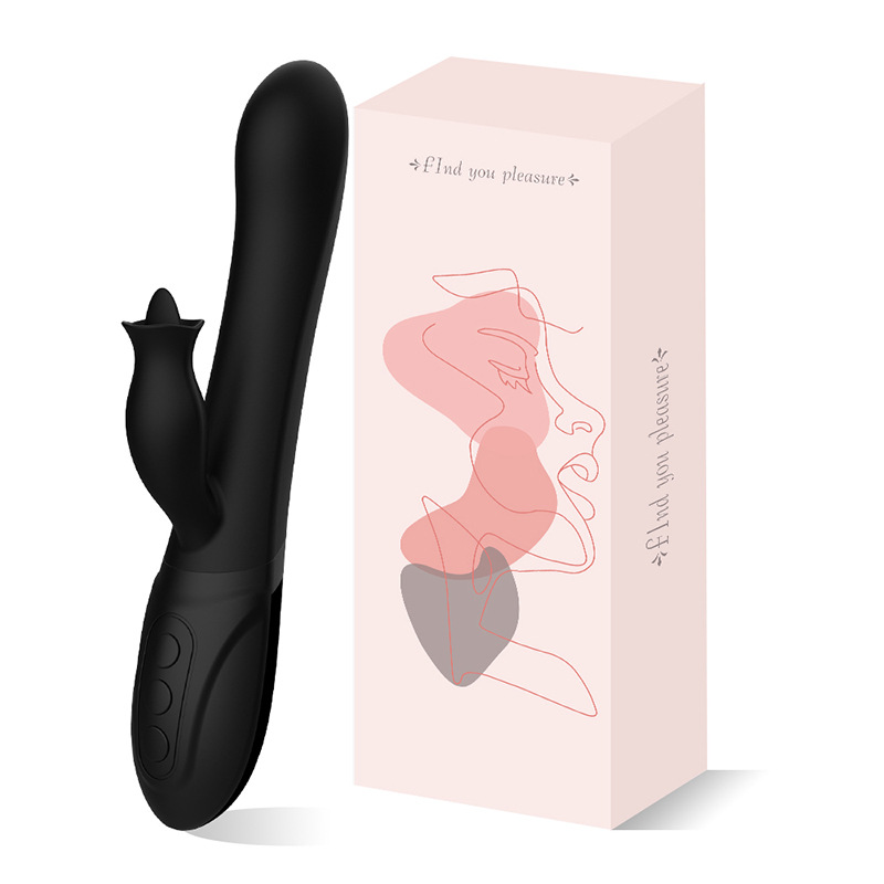 Subscriber Exclusive &mdash; Swinging Rotation Vibration Silicone Rabbit G-spot Vibrator By Rose Toy