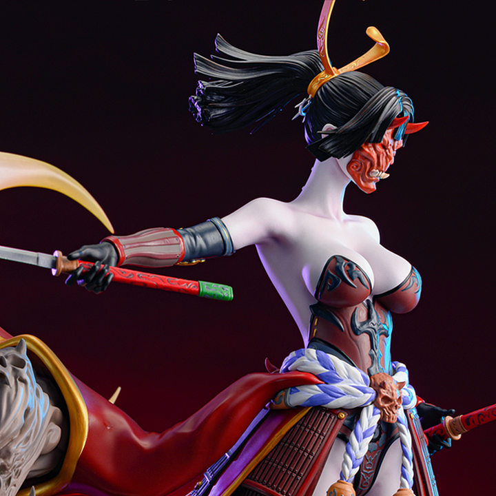 ゲームキャラクター Dtalon studio Diablo2 AMAZON statue c83970a29bff8b23618c144b98cdb1