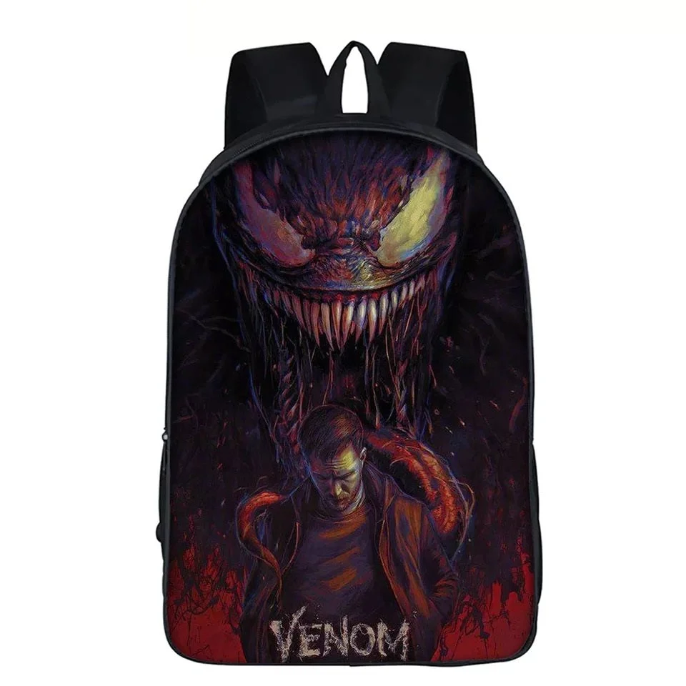 Buzzdaisy Venom Spiderman #20 Backpack School Sports Bag