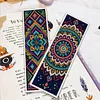 Boho Mandala-14CT Stamped Cross Stitch Bookmark Single-Sided 30x50cm
