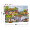 Diamond Painting -DIY Round Drill Flowing Water Bridge