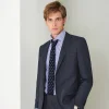 Men's High Quality Business Plaid Slim Fit Blazer