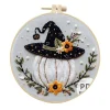 4 Set Fall Halloween Series- Embroidery Kits