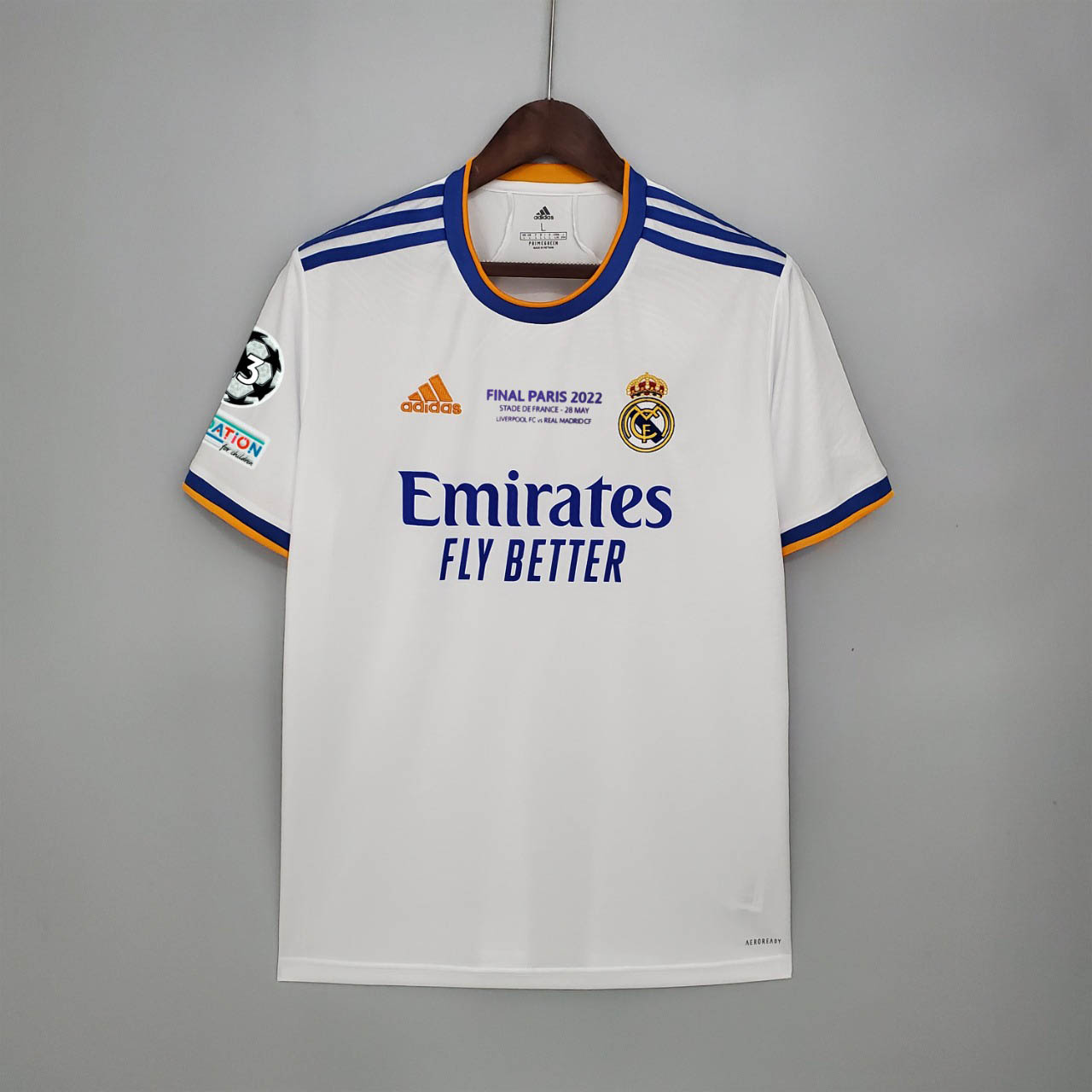 2021/2022 VINI JR.#20 Player Version Real Madrid Home Final Edition Jersey