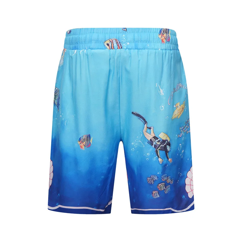 Casablanca 2023SS New Product Silk Short Sleeve Shirt