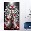 Diamond Painting-DIY Full Round Drill Girl(40*70CM)