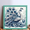 (Multi-Style) Blue And White Porcelain Animal-11CT Stamped Cross Stitch 40*40cm
