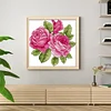 Flower -14CT Stamped Cross Stitch Kit(17*17cm)