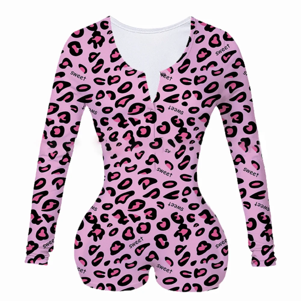 Woherb Sexy Women Bodysuit Long Sleeve Deep V Neck Bodycon Stretch ...