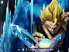 S- Scale Gogeta with LED - Dragon Ball Resin Statue - LAST SLEEP Studios