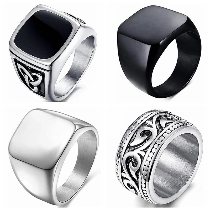 Explosions Celtic Triangle Knot Casting Titanium Steel Ring Men's Jewelry Personality Ring