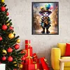 Clown-Full Round Diamond Painting 40*50CM