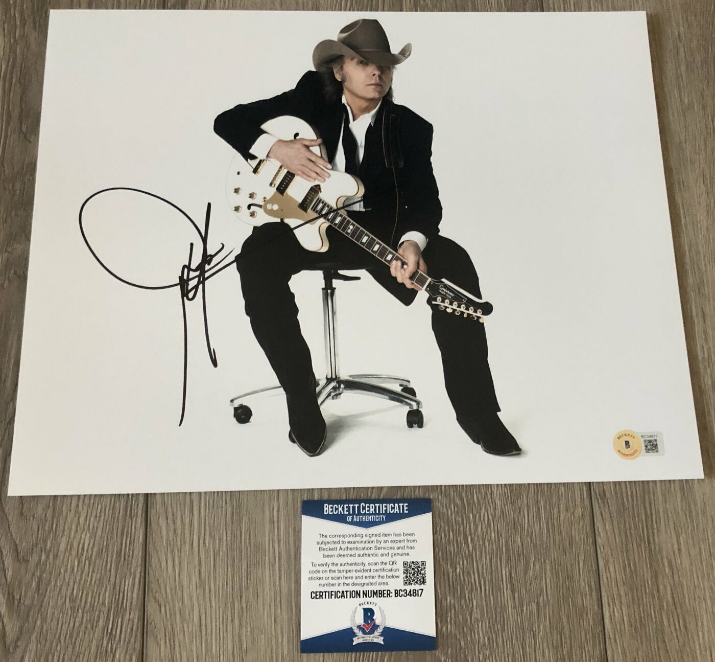 DWIGHT YOAKAM SIGNED AUTOGRAPH 11x14 Photo Poster painting A w/EXACT PROOF & BECKETT BAS COA