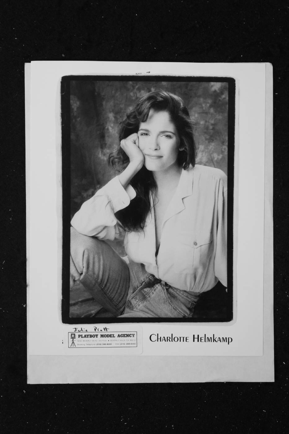 Charlotte Helmkamp - 8x10 Headshot Photo Poster painting w/ Resume - Playboy Playmate