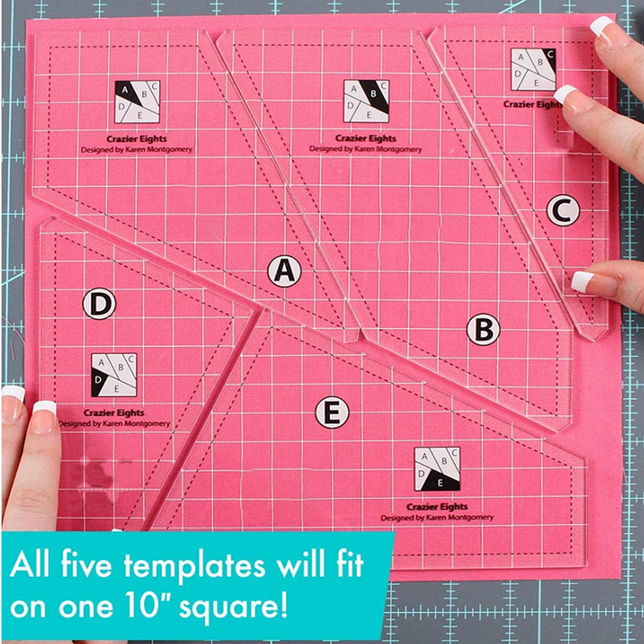 Creative Quilting Cutting Template