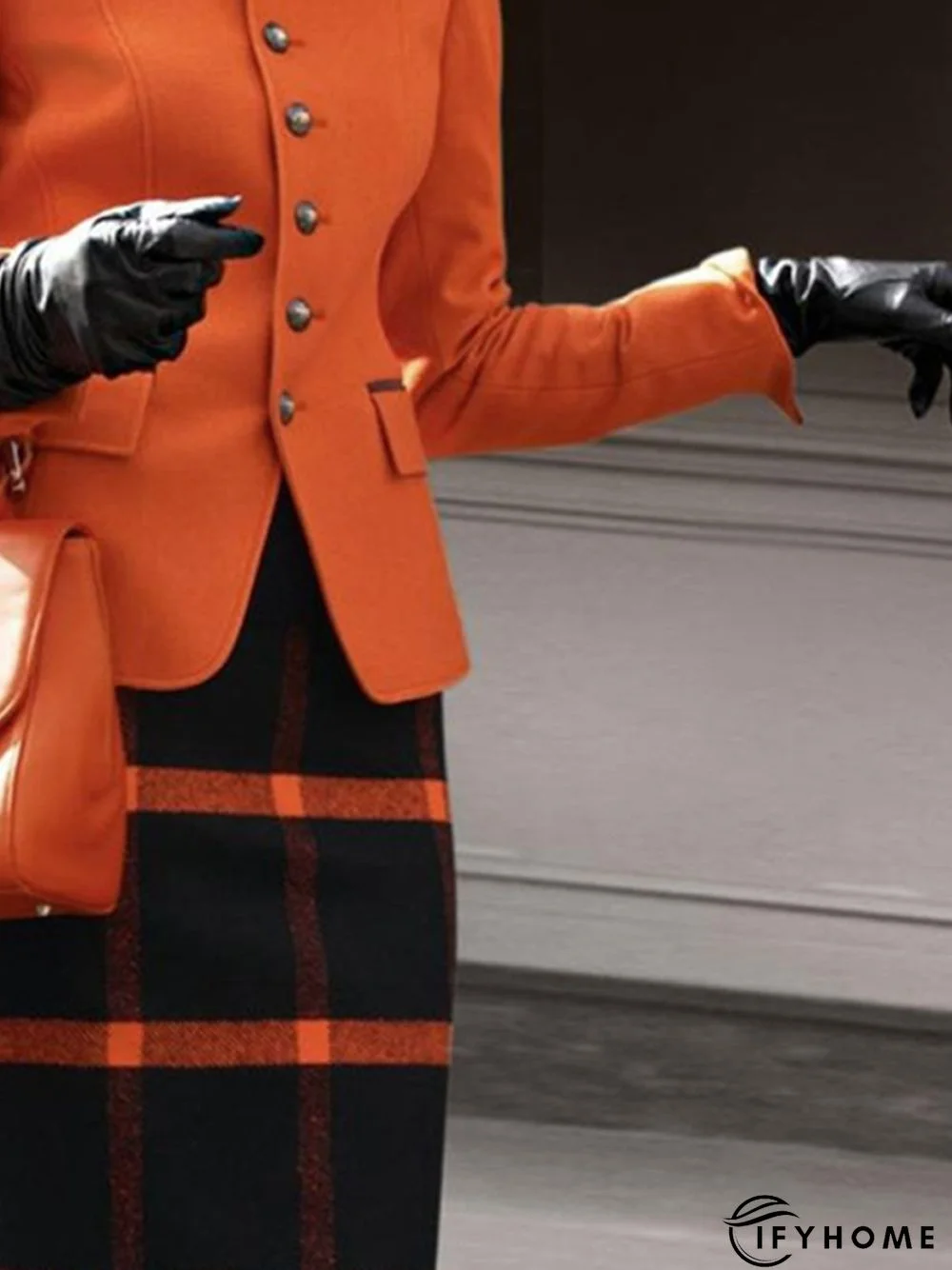 Urban Regular Fit Long Sleeve Plain Jacket | IFYHOME