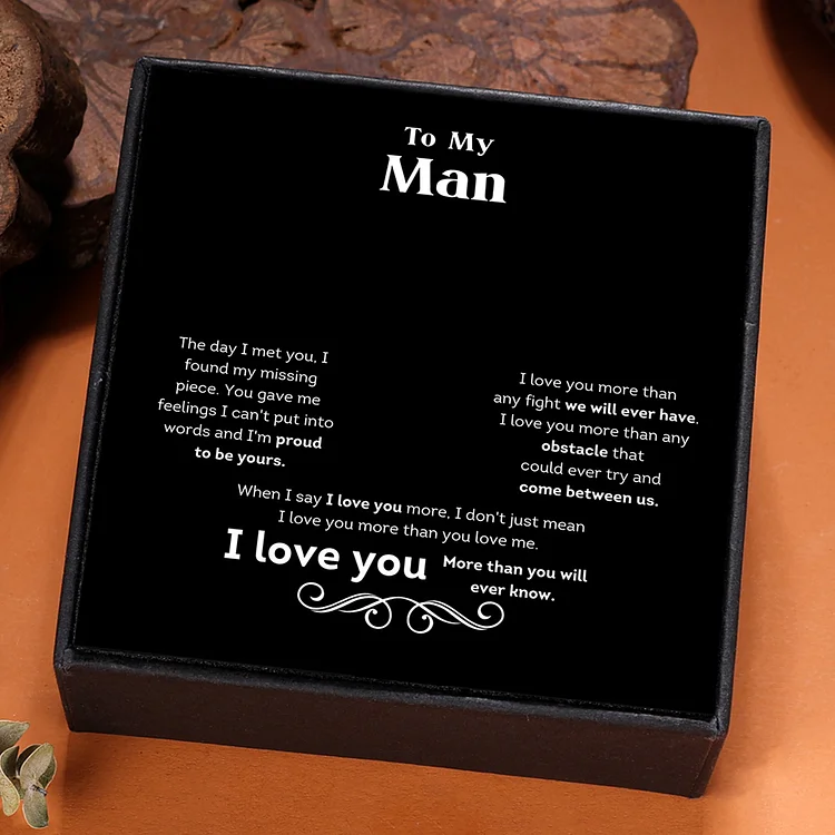 To My Man Greeting Cards Gift Cards for Him