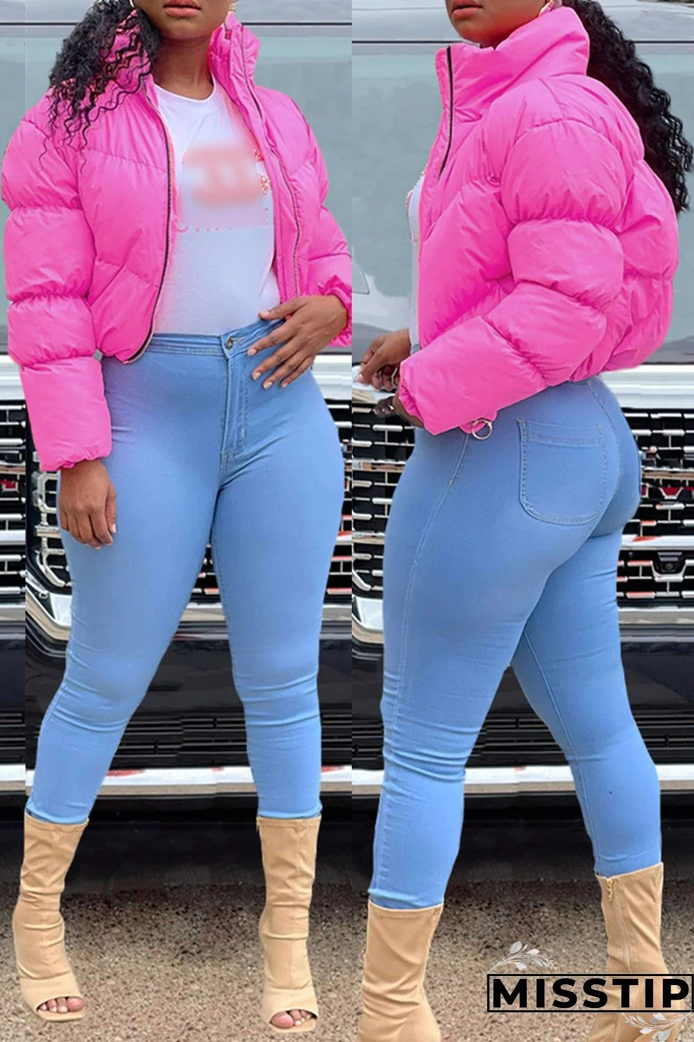 Fluorescent Green Fashion Casual Solid Cardigan Outerwear