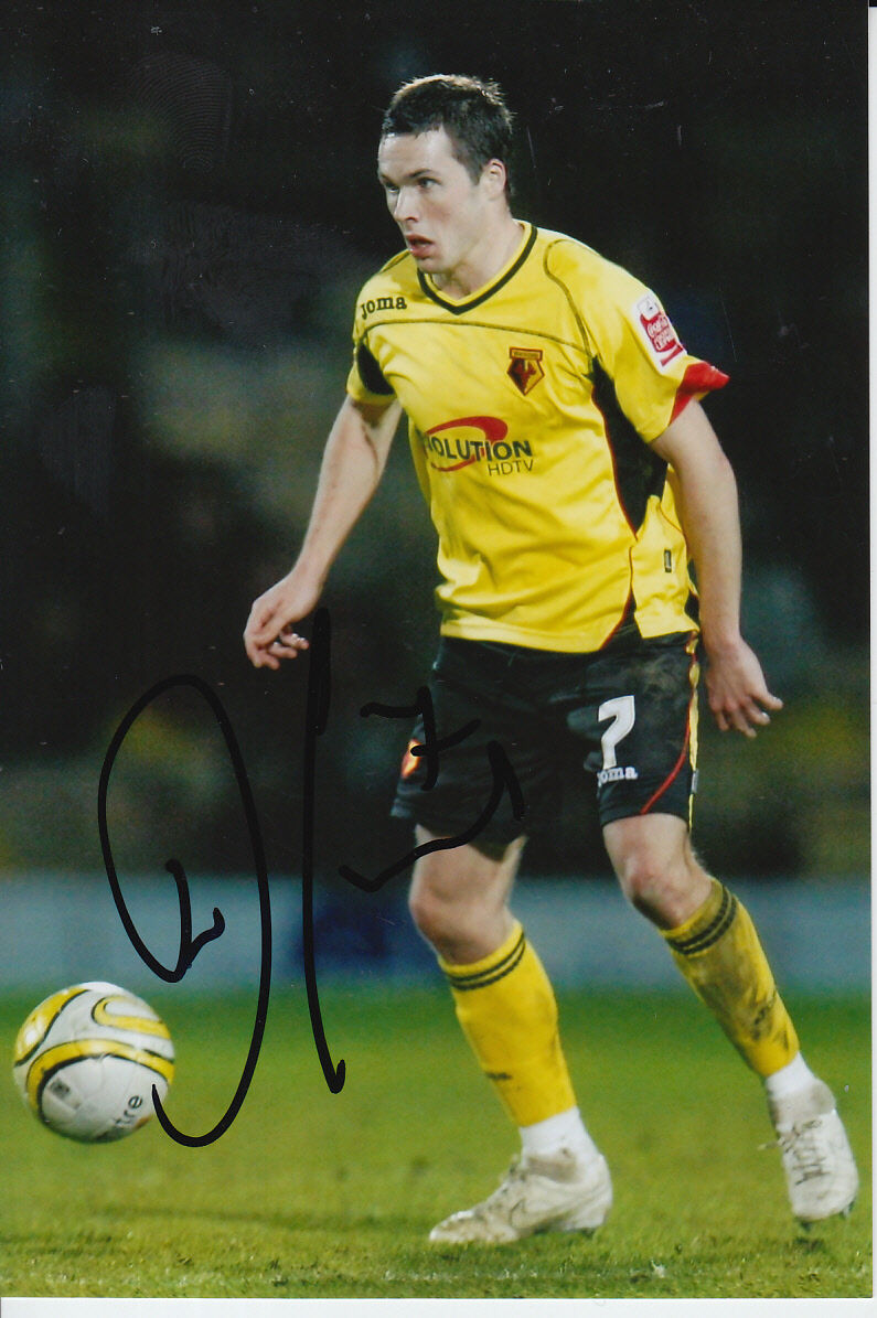 WATFORD HAND SIGNED DON COWIE 6X4 Photo Poster painting 1.