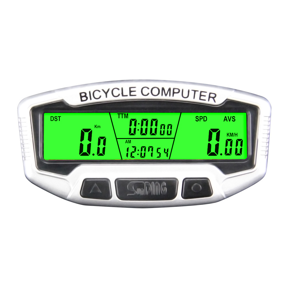 

SUNDING Bike Backlight Code Table Speedometer Bicycle Digital LCD Computer, 501 Original