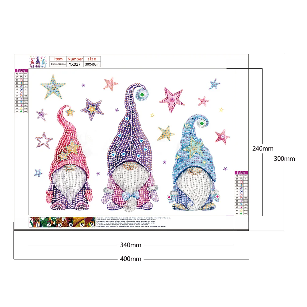 Diamond Painting - Special Shaped Drill - Goblin(40*30cm)