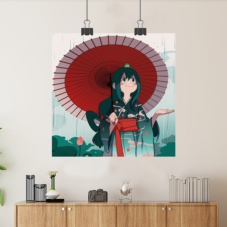 My Hero Academia-Tsuyu Asui/Custom Poster/Canvas/Scroll Painting/Magnetic Painting