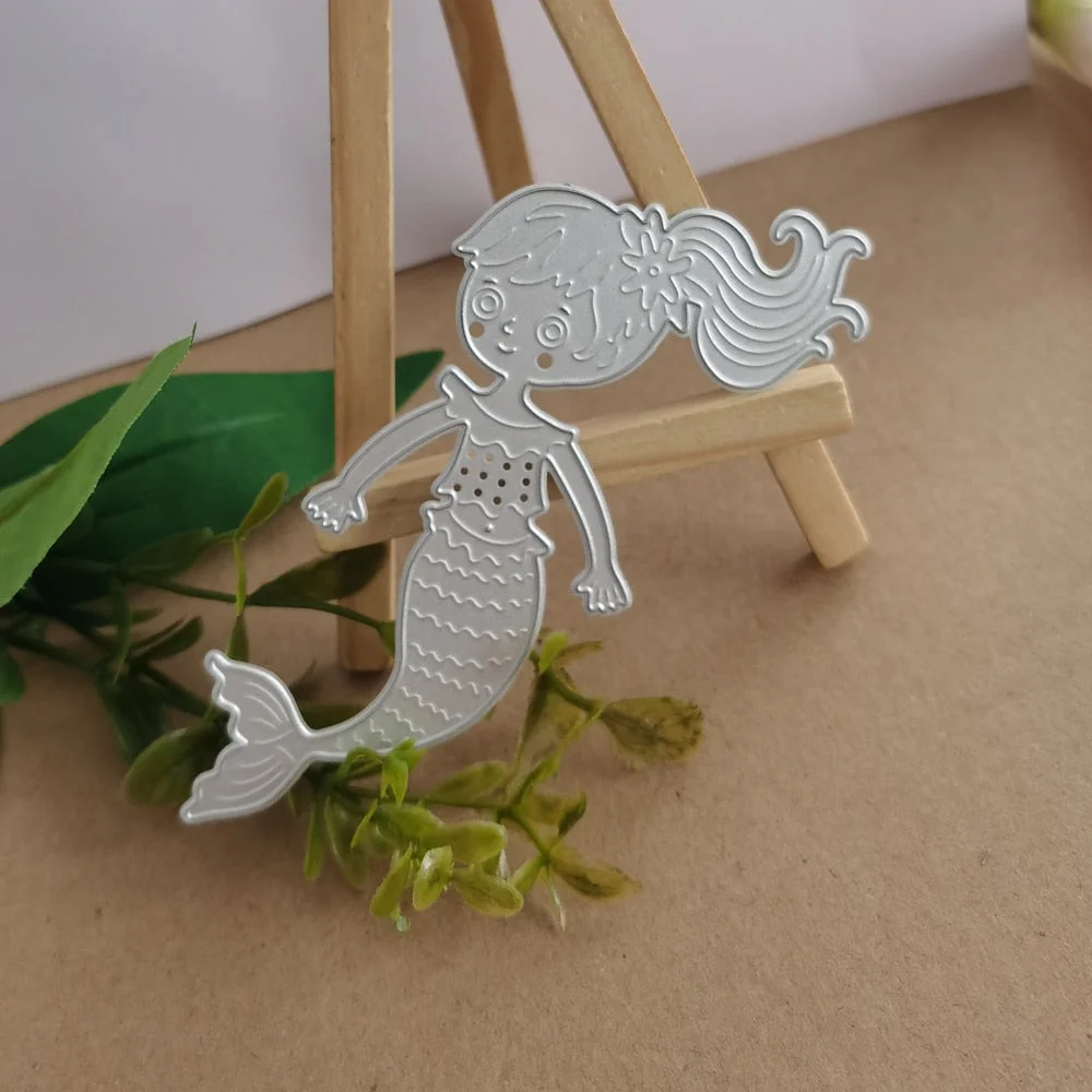 Metal cutting Die 16 PCS Beautiful Ocean background frame scrapbook Metal Die DIY Paper decorative embossed cutting