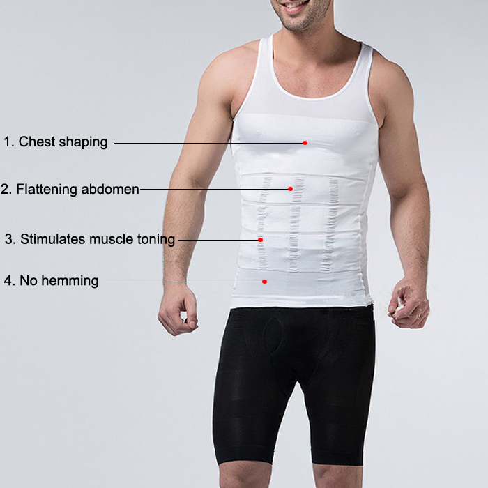 Men's Body Shaping Undershirt