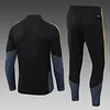 Joyfball 2026/2027 Juventus Half-Pull Training Suit Black Football Shirt 1:1 Thai Quality