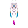 Feather Hanging Dream Catcher Wind Chimes Kit - 5D DIY Diamond Crafts
