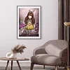 Diamond Painting -DIY Round Drill Cartoon Girl