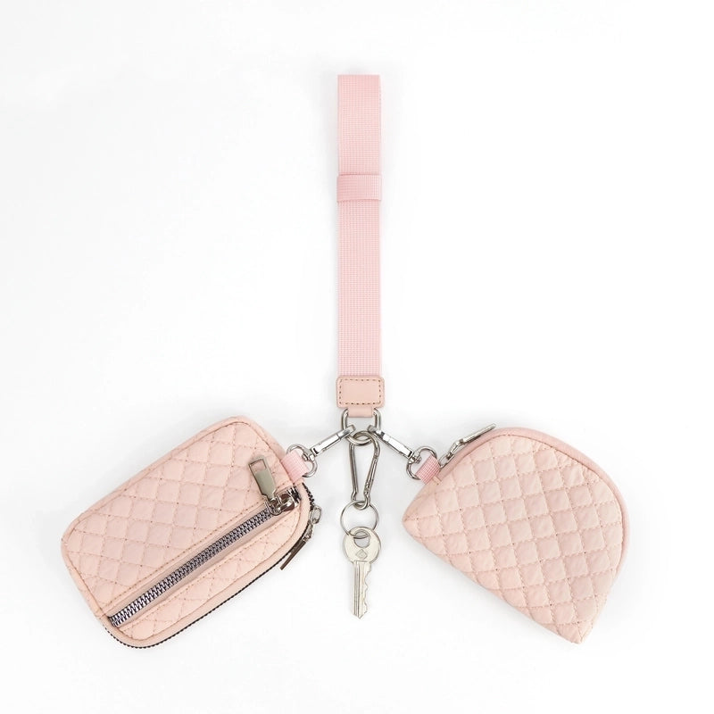 In Stock Lulu With Multi-functional Fashion Ladies Wristlet Portable Simple Bank Card Mini Coin Purse