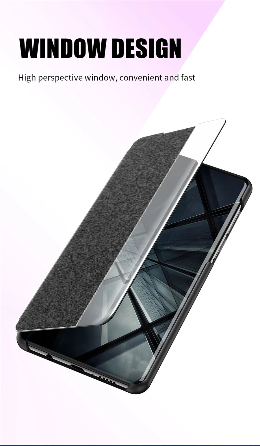 Suitable For Samsung Galaxy Series Smart Window Phone Case