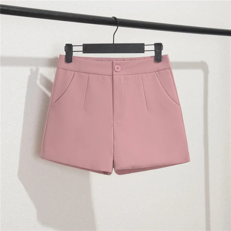 Toloer Toloer And Summer Shorts Women Wear High Waist A Word Large Size Black Autumn Thin Casual Bottom Spring Loose Wide-Leg Pants-Outfit Ideas