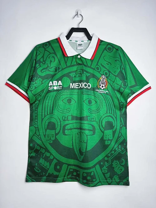 1998 Retro Mexico Home Football Shirt 1:1 Thai Quality